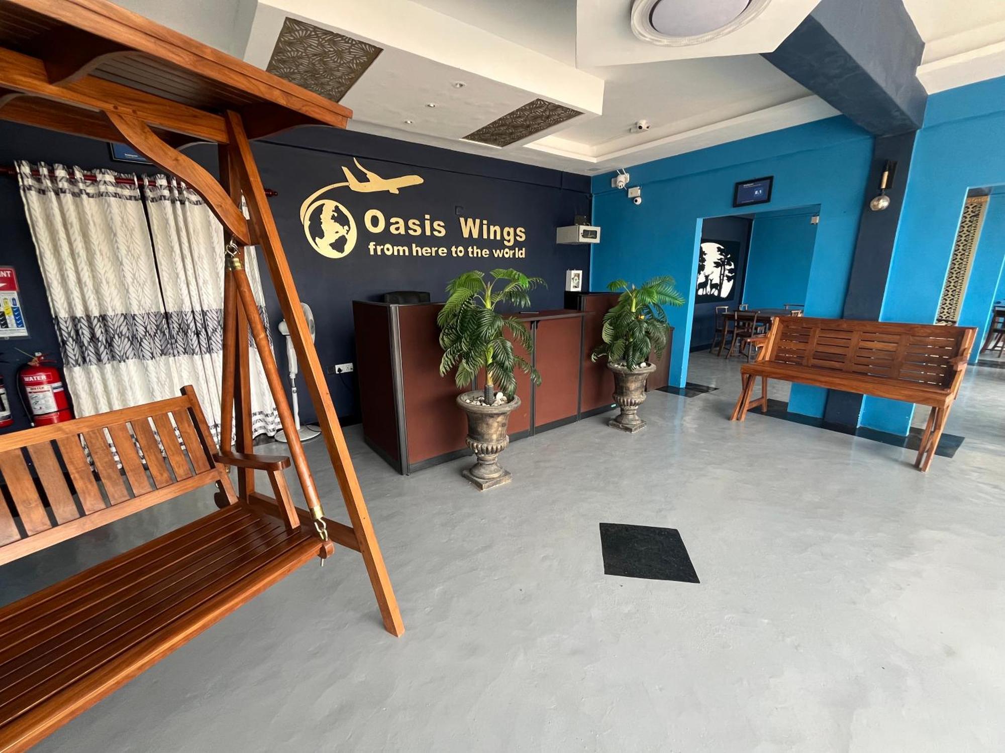 Oasis Wings Hotel Mannar Exteriör bild